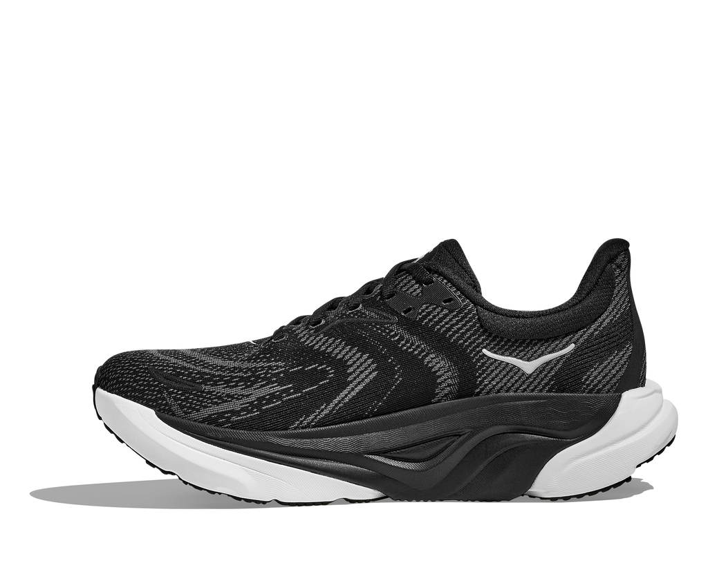 HOKA Arahi 8 Mujer Black White — detalle