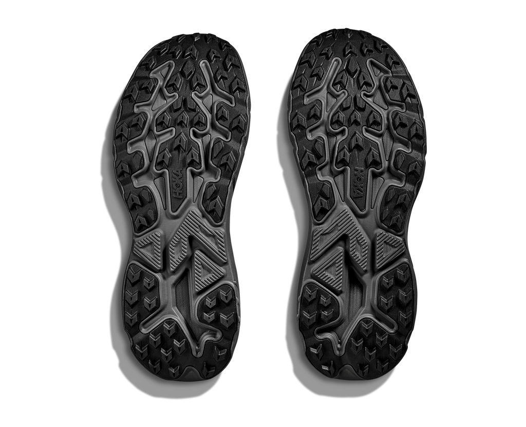 HOKA Challenger 8 Hombre Black Outer Orbit — suela