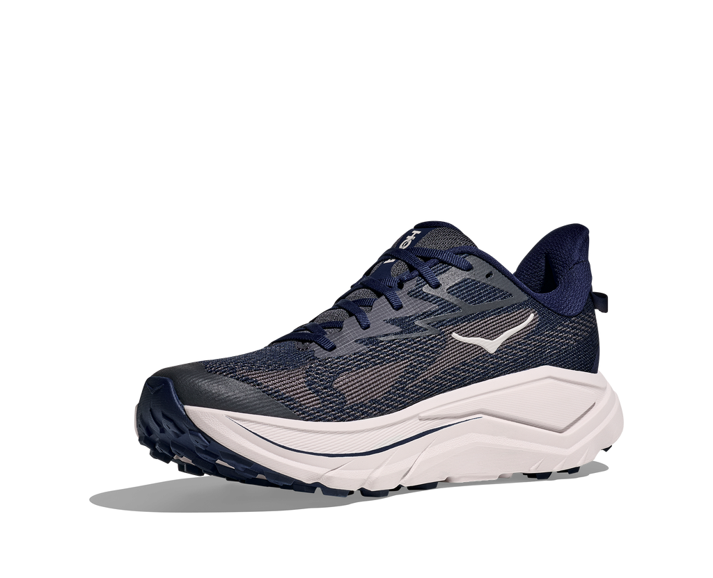 HOKA Challenger 8 Hombre Midnight Blue / Grout — vista frontal