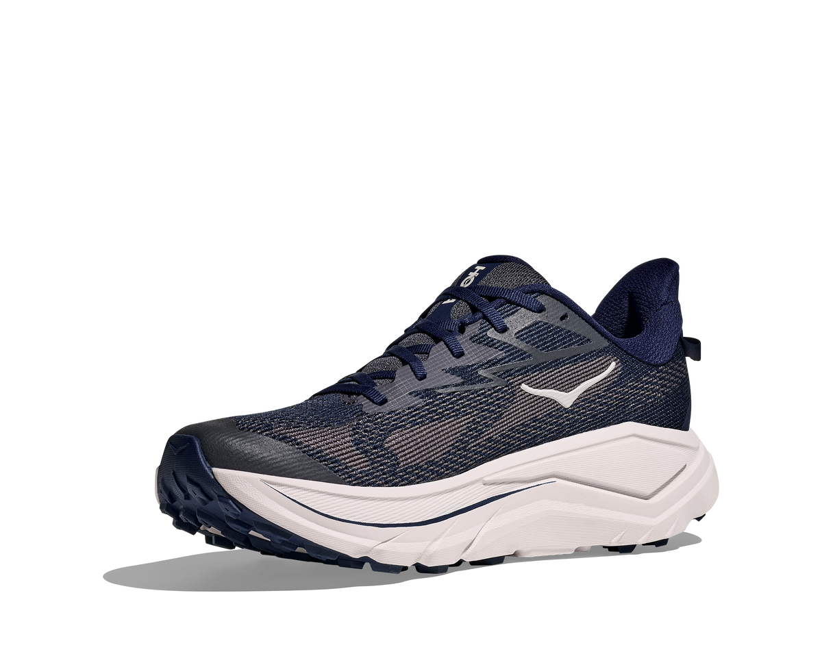 HOKA Challenger 8 Hombre Midnight Blue / Grout — vista frontal
