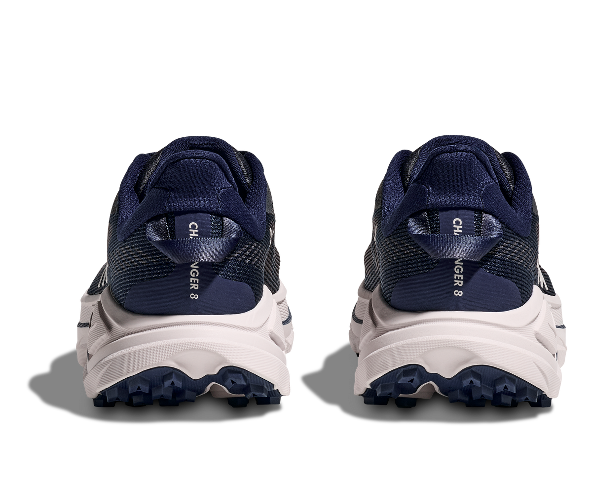 HOKA Challenger 8 Hombre Midnight Blue / Grout — vista superior