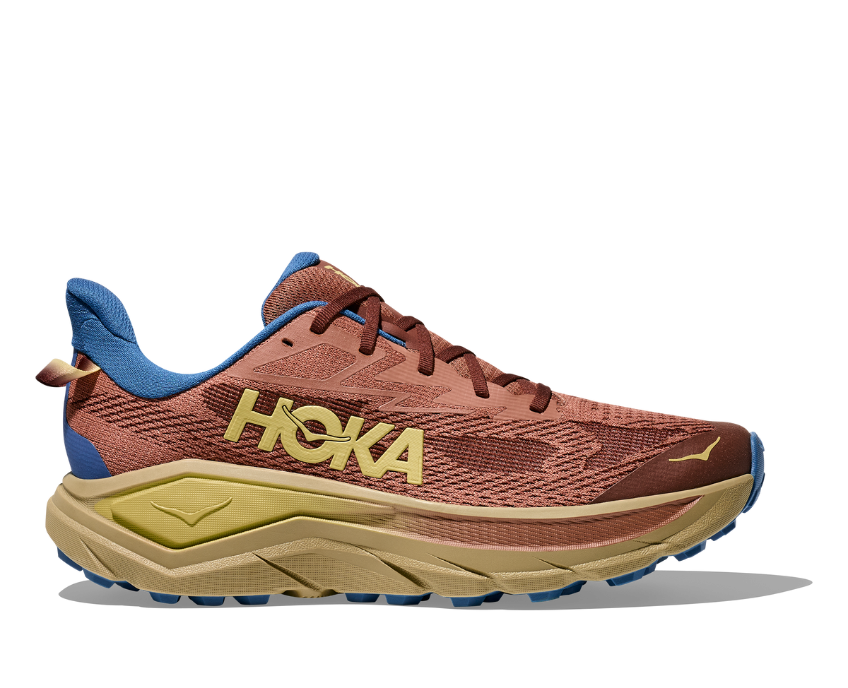 HOKA Challenger 8 Hombre Maple Cardamom — vista lateral