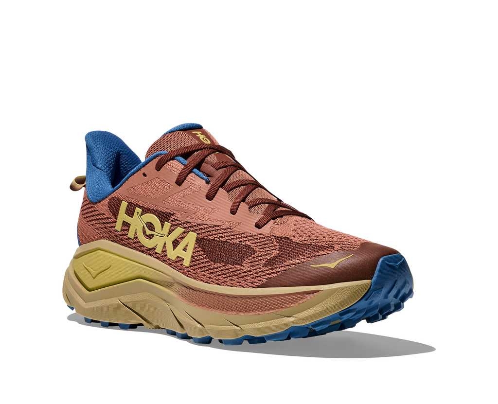 HOKA Challenger 8 Hombre Maple Cardamom — vista trasera