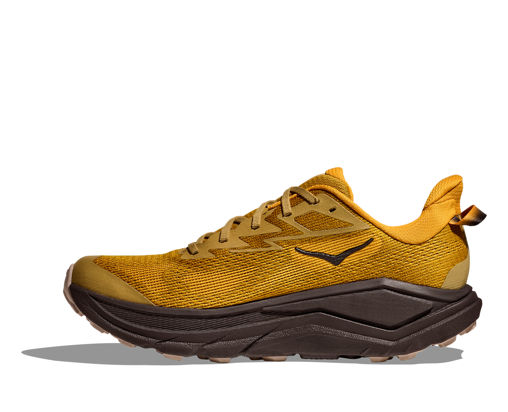 HOKA Challenger 8 Hombre Mustard Seed / Black — detalle