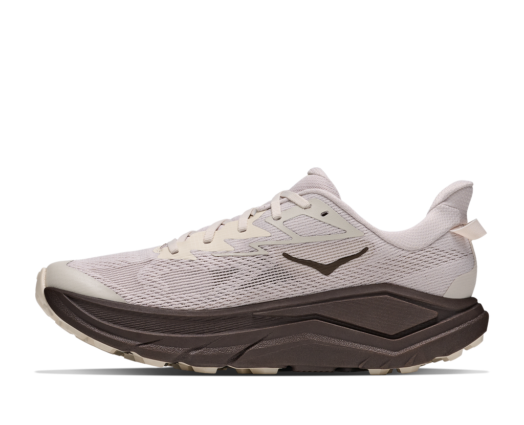HOKA Challenger 8 Hombre River Rock Grey / Cast Iron — detalle