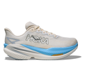HOKA Mach X 3 Mujer White / Alabaster — vista lateral