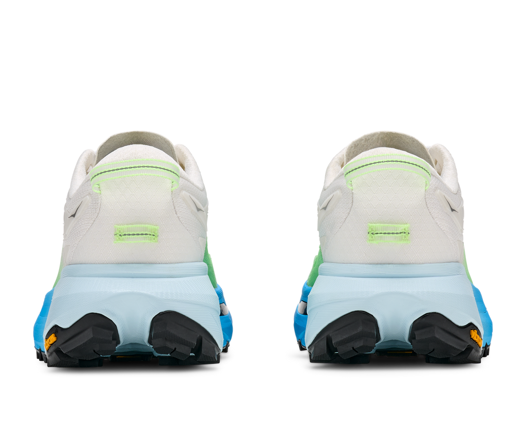 HOKA Mafate 5 Mujer Frost / Tart Apple — vista superior