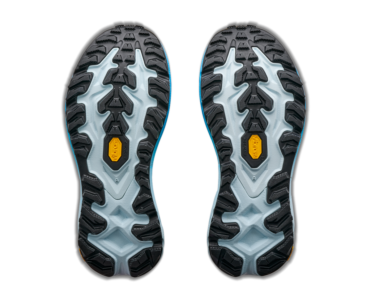 HOKA Mafate 5 Mujer Frost / Tart Apple — suela