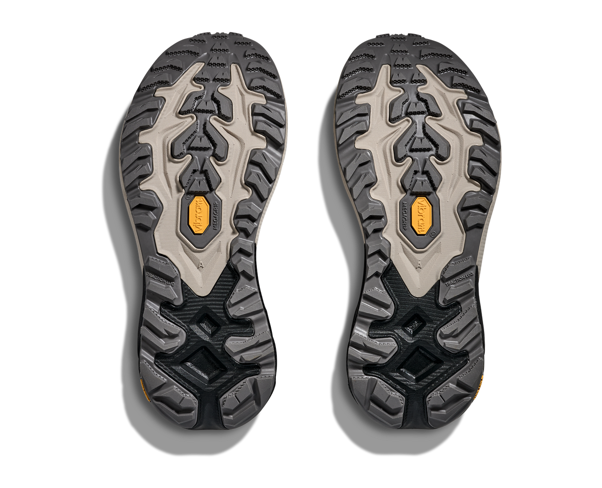 HOKA Mafate 5 Mujer Putty / Black — suela