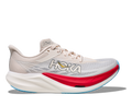 HOKA Rocket X 3 Unisex Alabaster / Frost — vista lateral