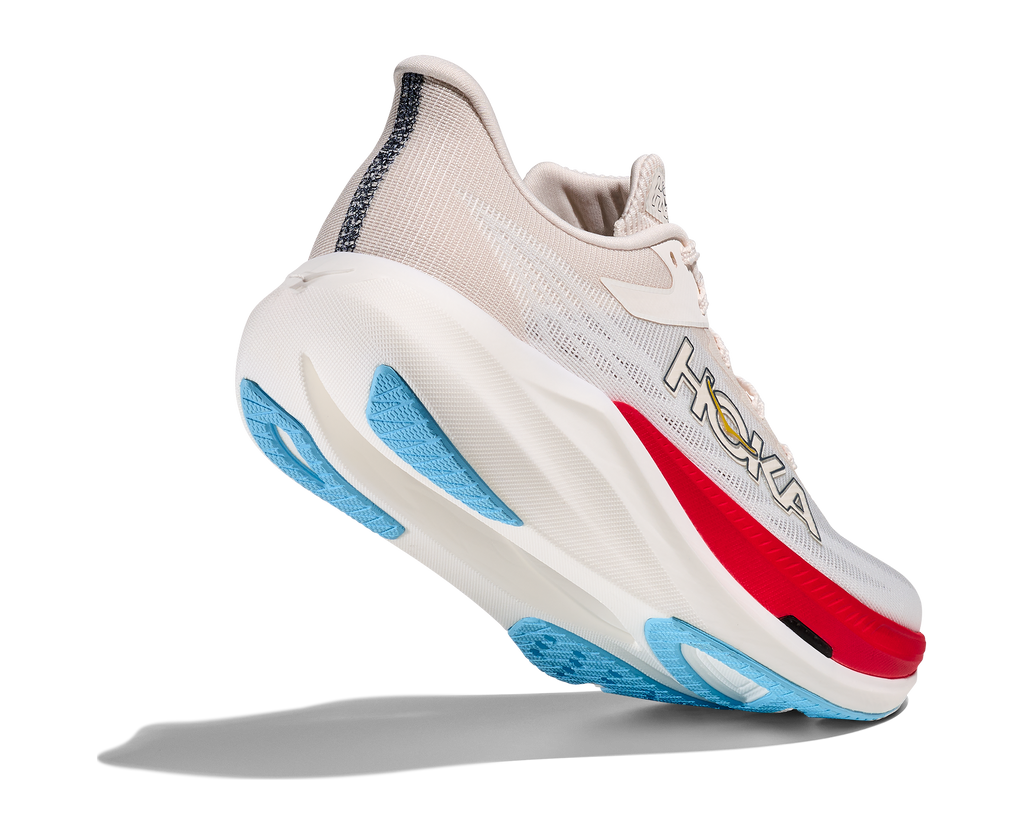 HOKA Rocket X 3 Unisex Alabaster / Frost — vista tres cuartos