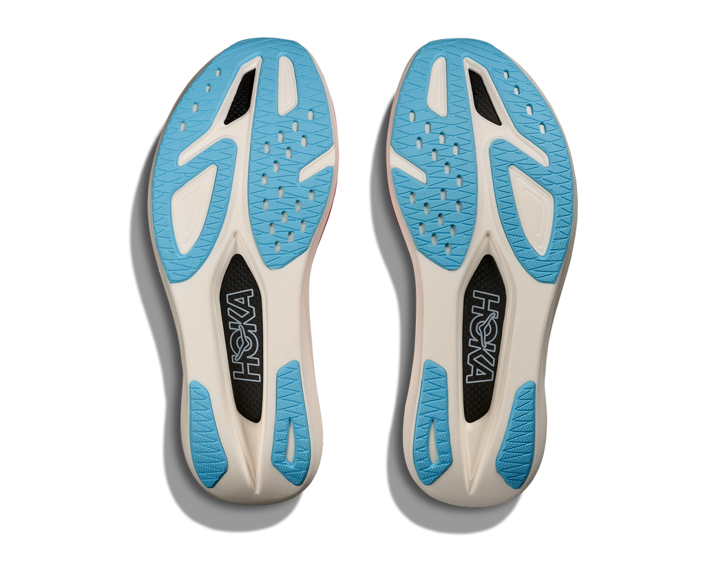 HOKA Rocket X 3 Unisex Alabaster / Frost — suela