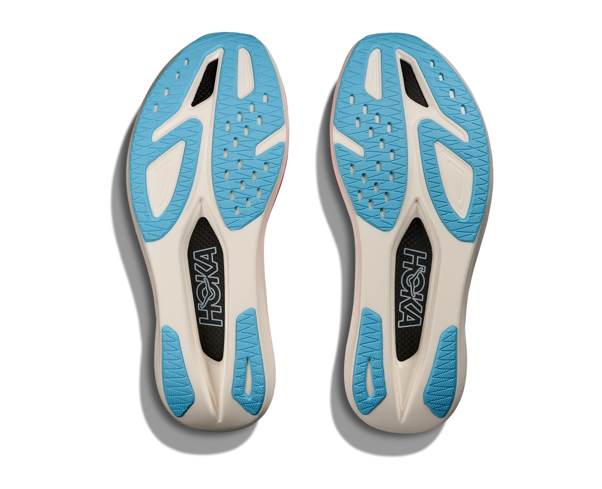 HOKA Rocket X 3 Unisex Alabaster / Frost — suela