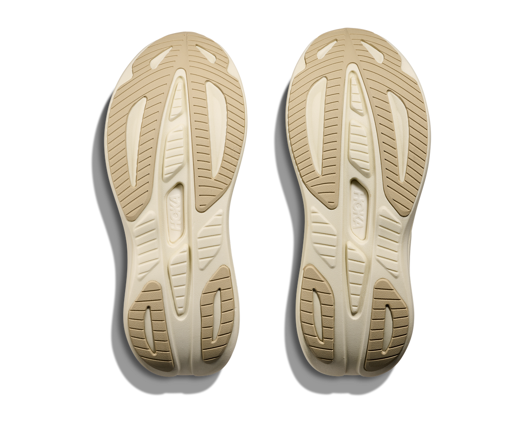 HOKA Skyward Laceless Hombre Grassland Wild Mushroom — suela