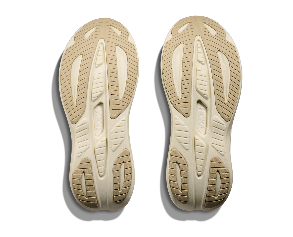 HOKA Skyward Laceless Hombre Grassland Wild Mushroom — suela