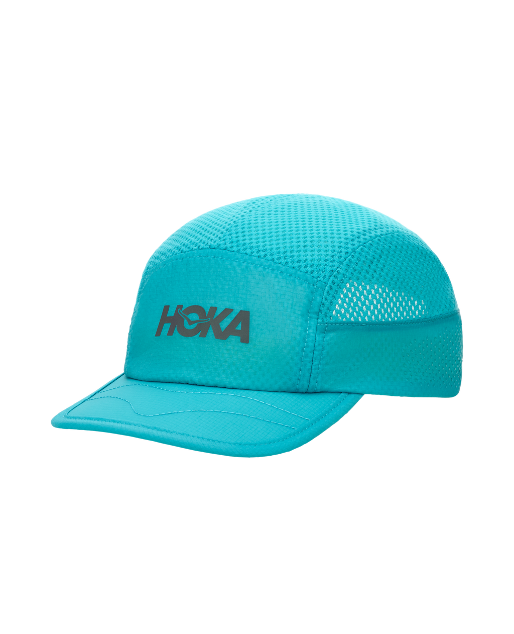 HOKA Trail Run Hat Unisex Cielo Blue — vista lateral