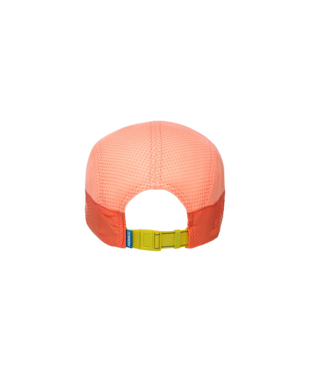 HOKA Trail Run Hat Unisex Neon Cantaloupe — vista medial
