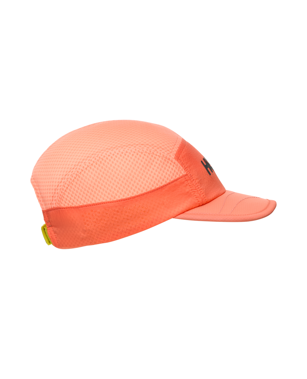 HOKA Trail Run Hat Unisex Neon Cantaloupe — vista tres cuartos