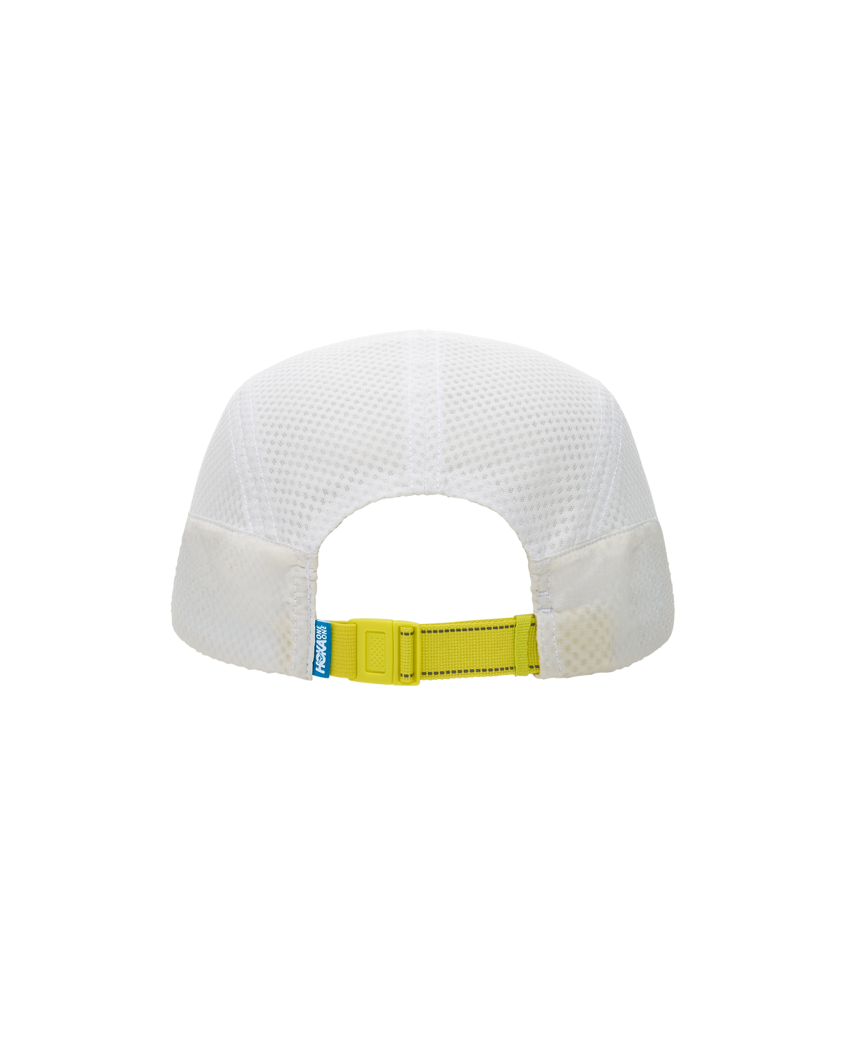 HOKA Trail Run Hat Unisex White — vista medial