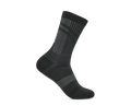 HOKA Trail Run Crew Sock Unisex Black — vista lateral