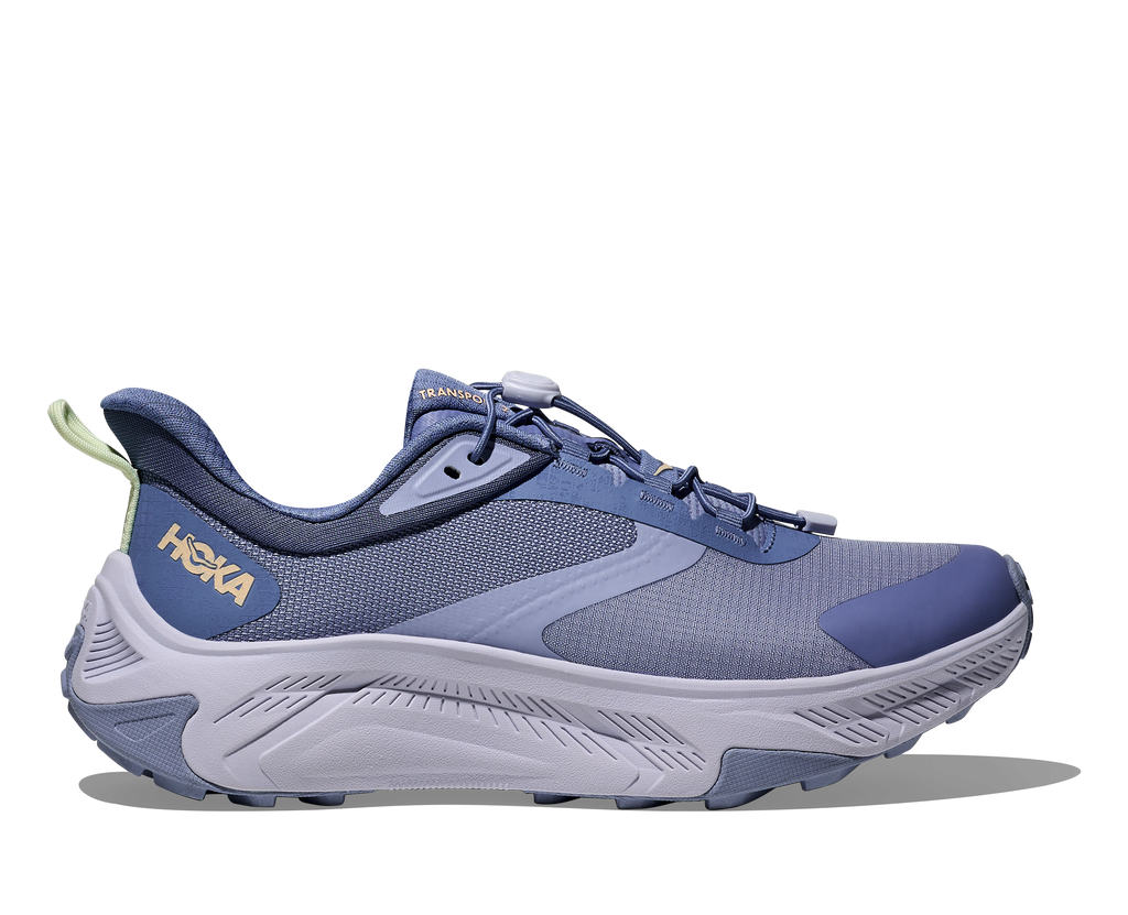 HOKA Transport 2 Mujer Tranquil Blue / Ambient Blue — vista lateral