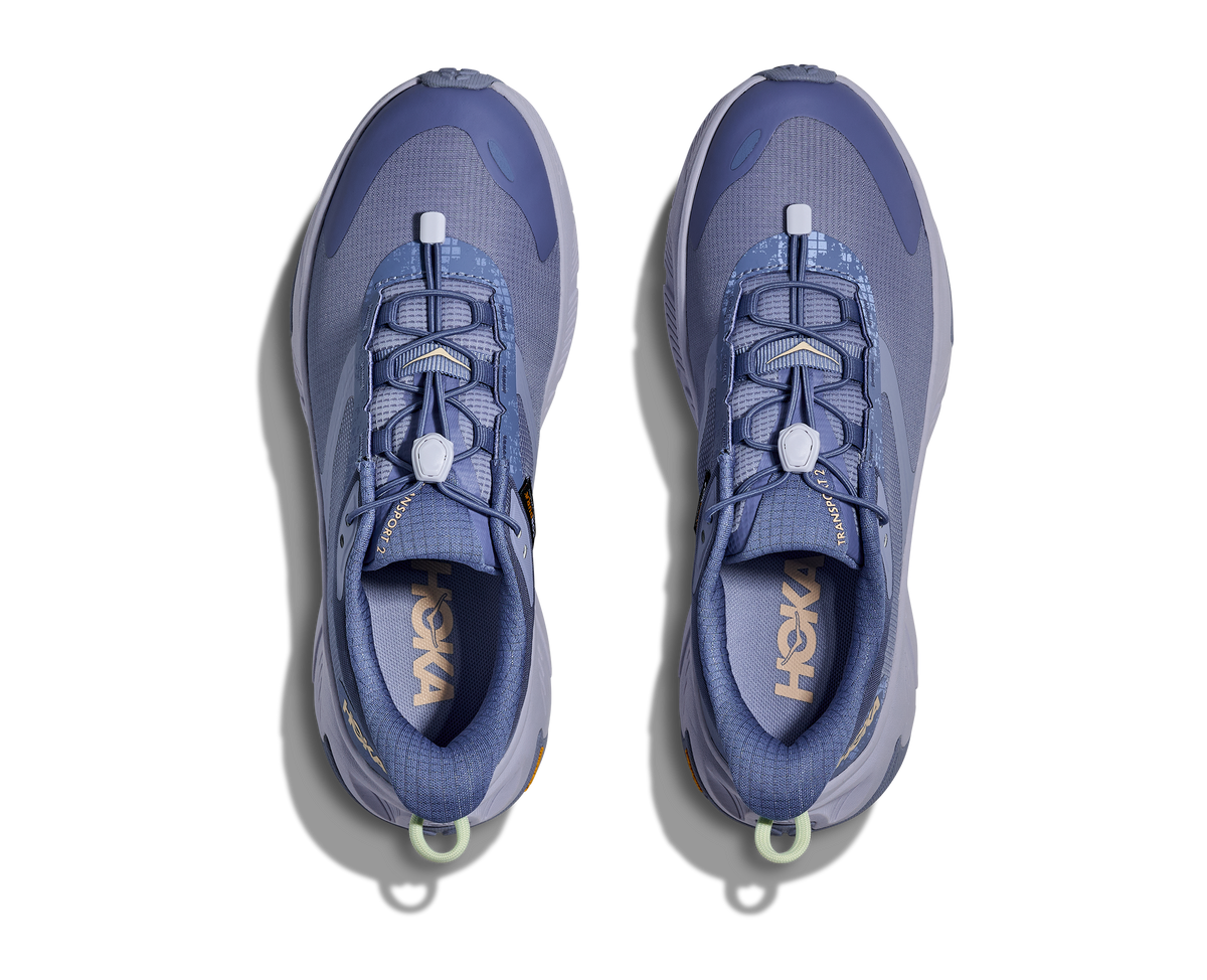 HOKA Transport 2 Mujer Tranquil Blue / Ambient Blue — vista medial