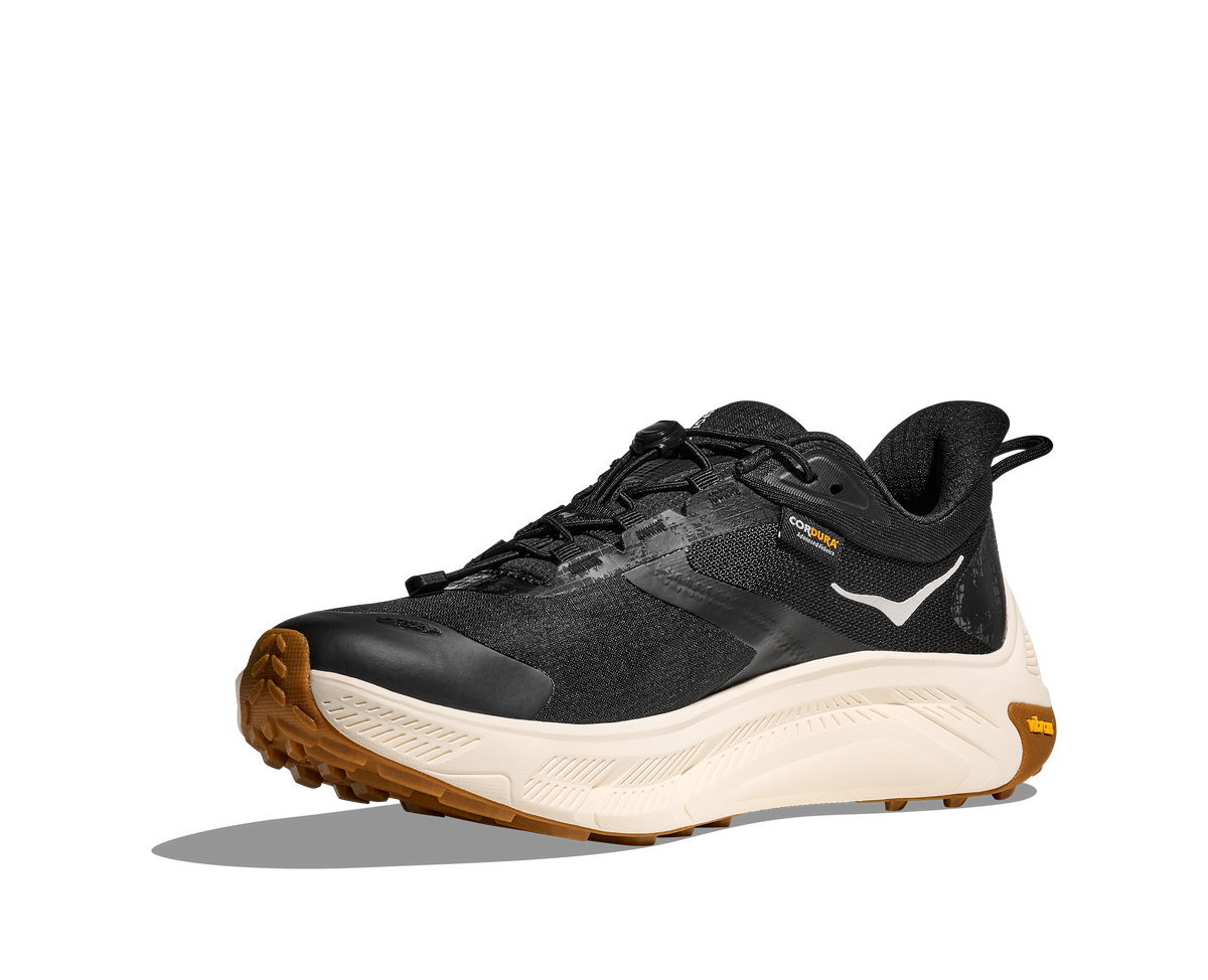 HOKA Transport 2 Hombre Black / Alabaster — vista frontal