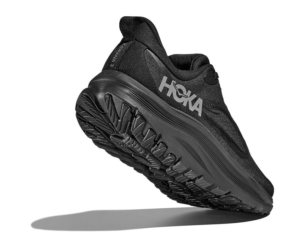 HOKA Kawana 3 Mujer Black — vista tres cuartos
