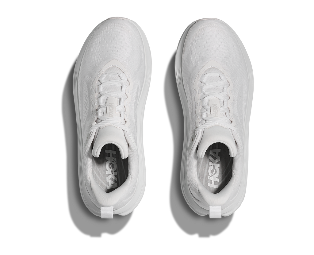 HOKA Kawana 3 Mujer White — vista medial