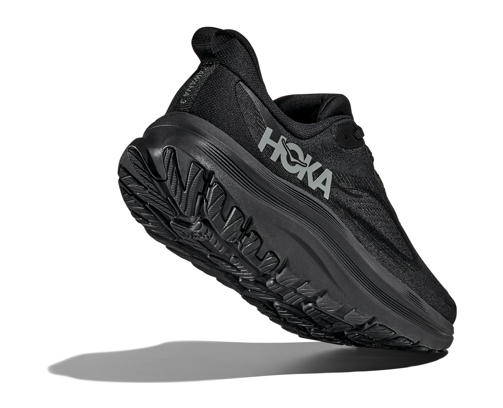 HOKA Kawana 3 Hombre Black — vista tres cuartos