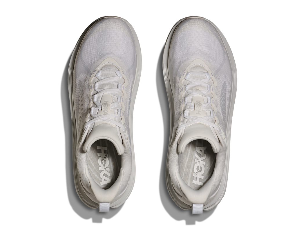 HOKA Kawana 3 Hombre White — vista medial