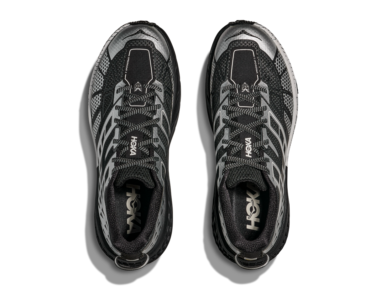 HOKA Speedgoat 2 TS Unisex Black / Stardust — vista medial