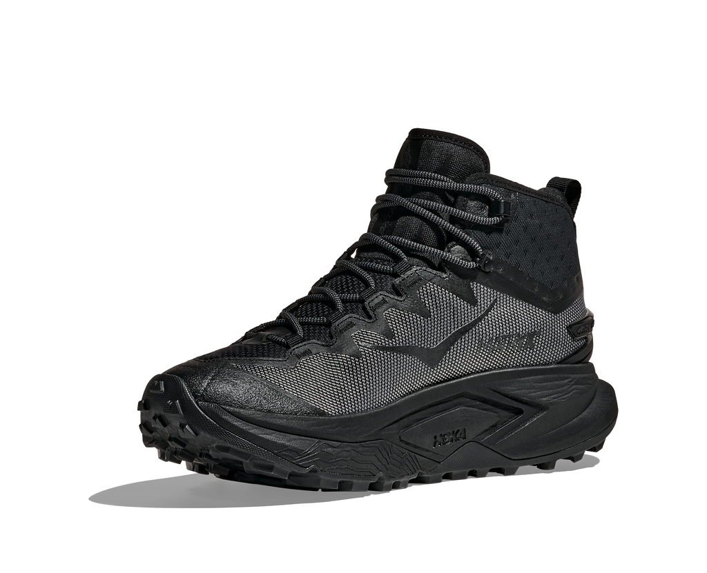 HOKA Mafate Hike Hombre Black / Asteroid — vista frontal