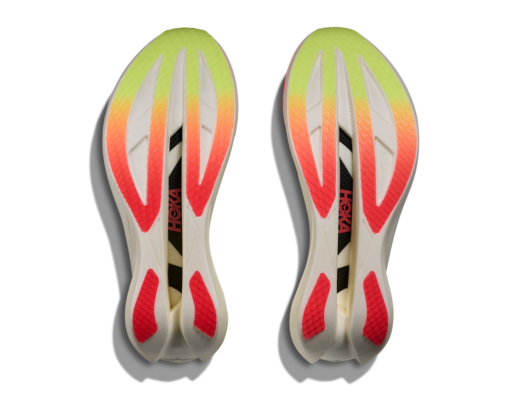 HOKA Cielo X1 3.0 Unisex Neon Yuzu / Thyme — suela