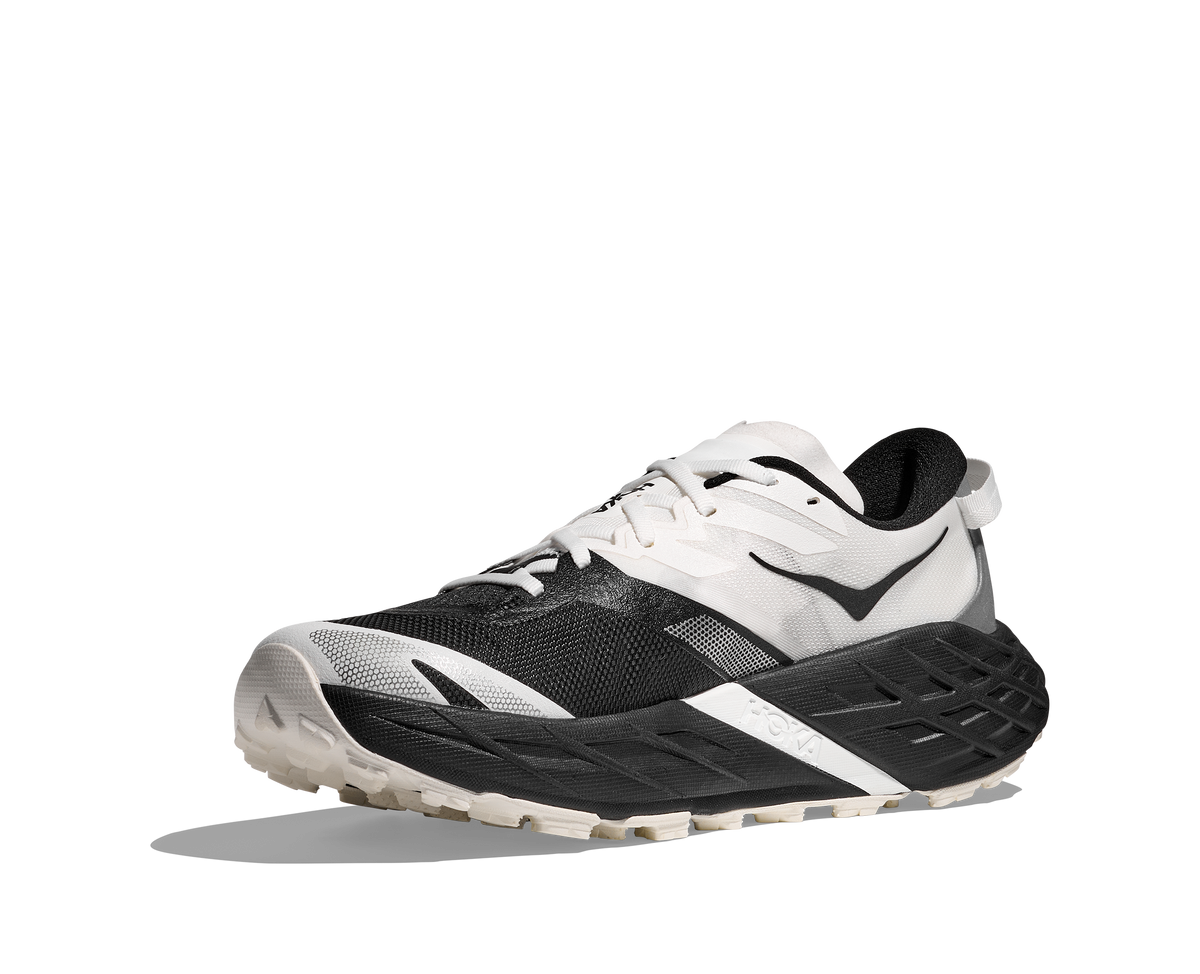 HOKA Speedgoat 7 Mujer Black / White — vista frontal
