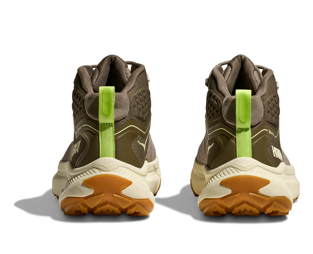 HOKA Transport Hike GTX Hombre Light Roast / Eggshell — vista superior