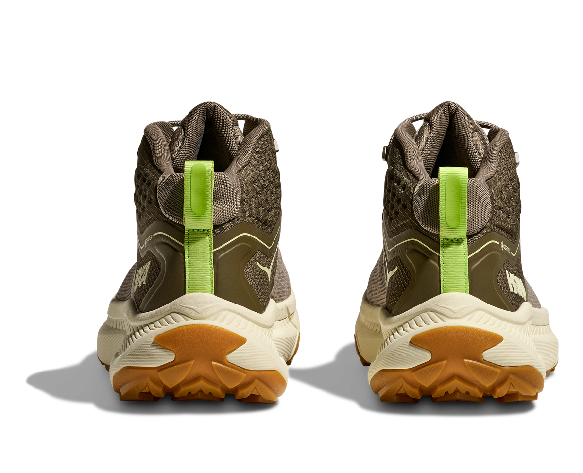 HOKA Transport Hike GTX Hombre Light Roast / Eggshell — vista superior