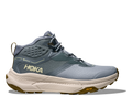 HOKA Transport Hike GTX Hombre Slate Blue / Stucco — vista lateral