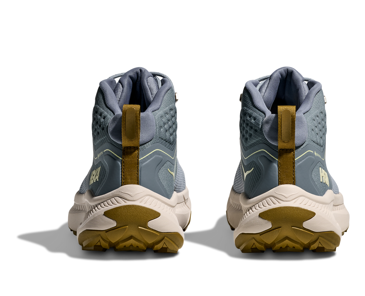 HOKA Transport Hike GTX Hombre Slate Blue / Stucco — vista superior