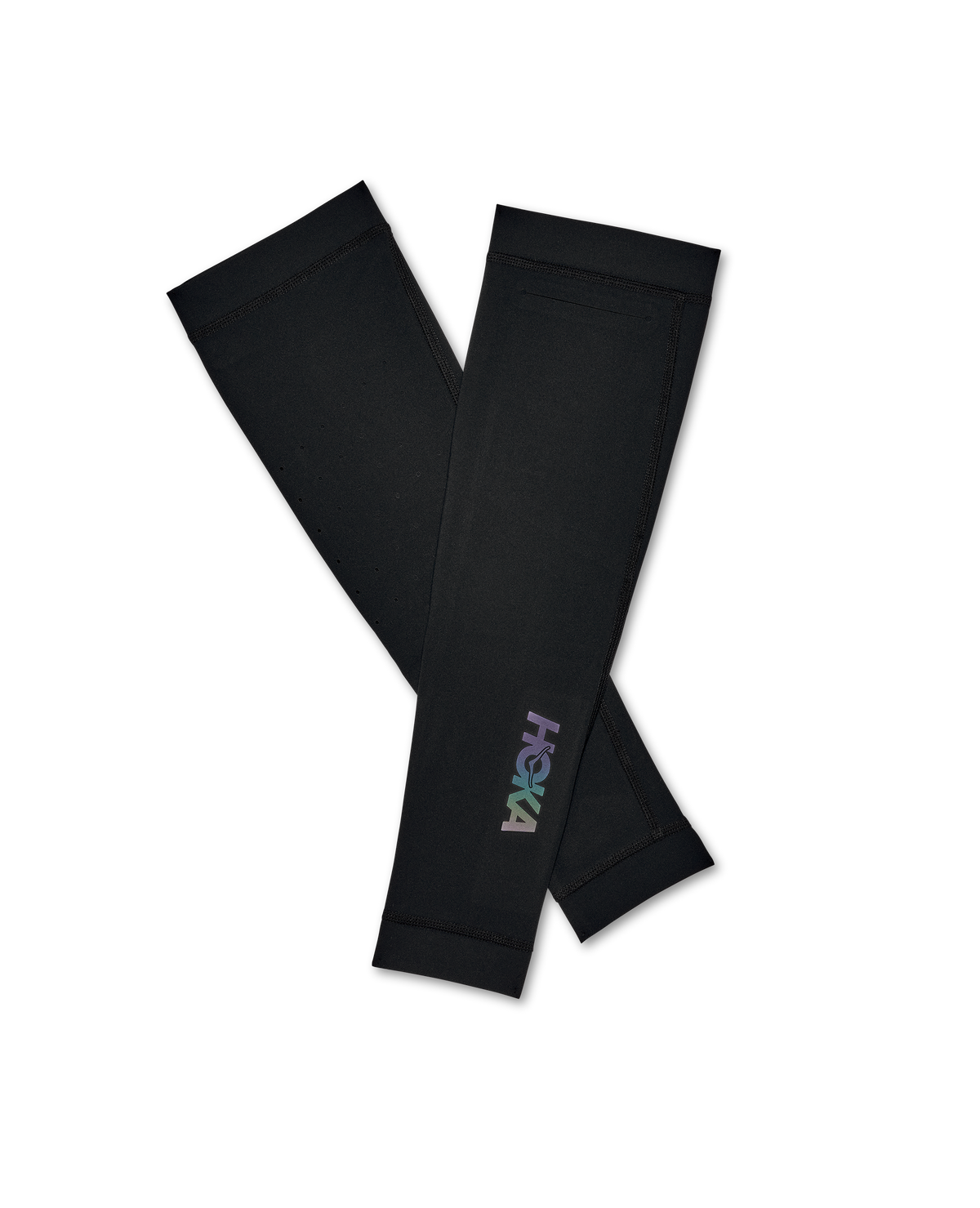 HOKA Race Day Arm Sleeve Unisex Black — vista lateral