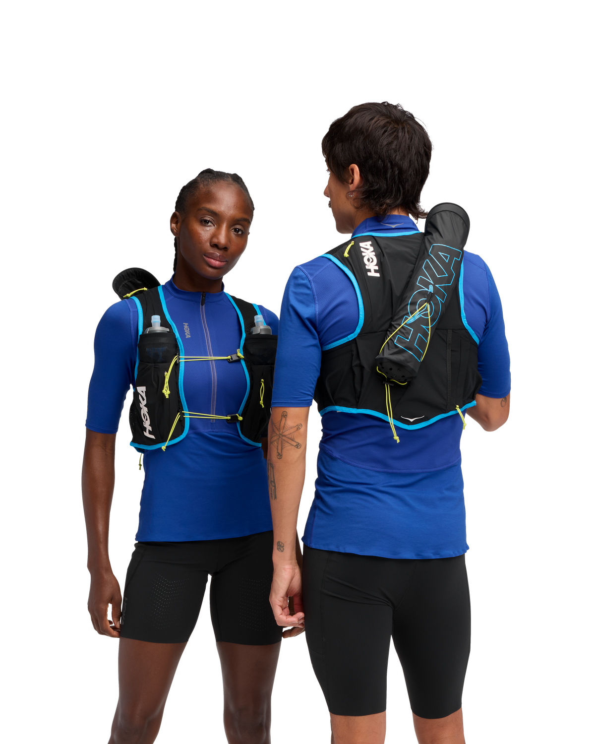 HOKA HOKA Trail Run Vest 10L Unisex Black — vista lateral
