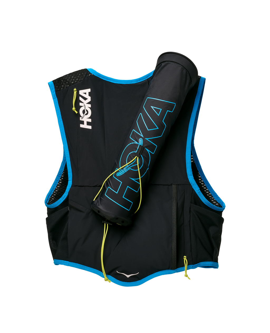 HOKA HOKA Trail Run Vest 10L Unisex Black — vista medial