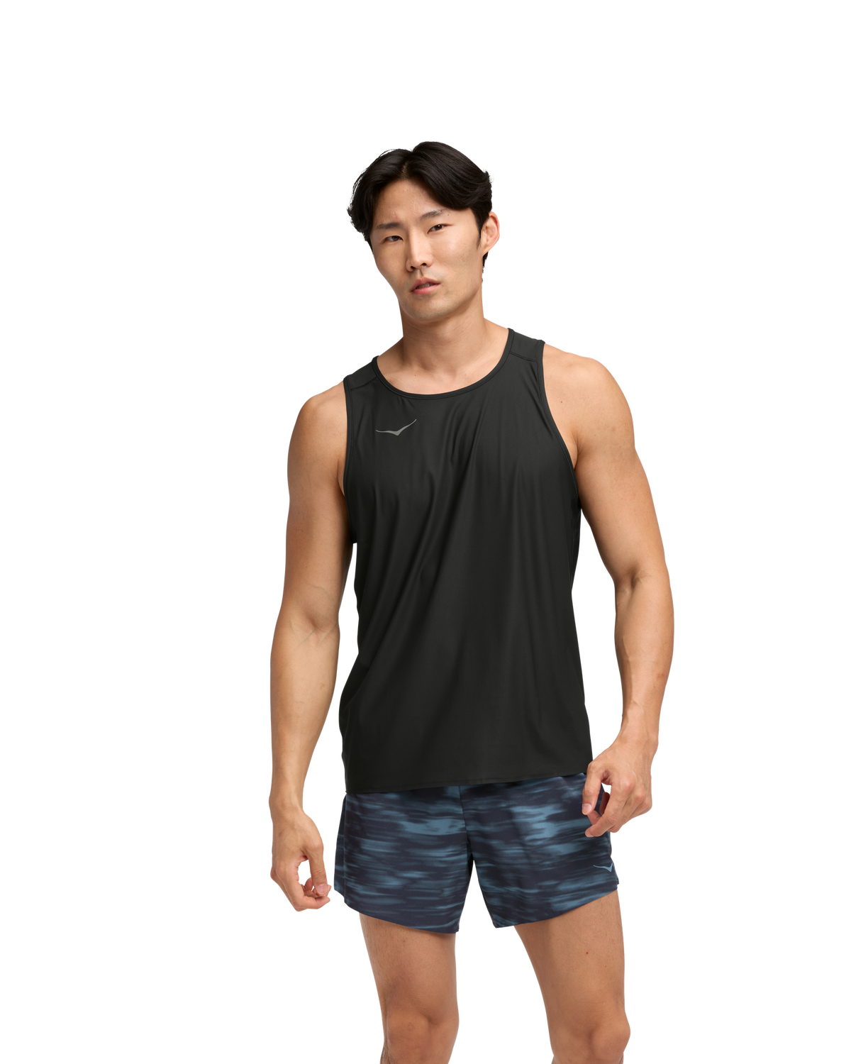 HOKA Airolite Tank 2.0 Hombre Black — vista lateral