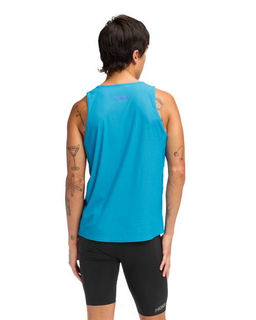 HOKA Airolite Tank 2.0 Hombre HOKA Blue — vista medial