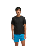 HOKA Airolite Short Sleeve 2.0 Hombre Black — vista lateral