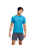 HOKA Airolite Short Sleeve 2.0 Hombre HOKA Blue — vista lateral