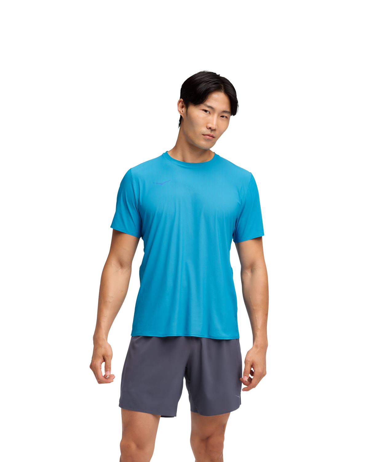 HOKA Airolite Short Sleeve 2.0 Hombre HOKA Blue — vista lateral
