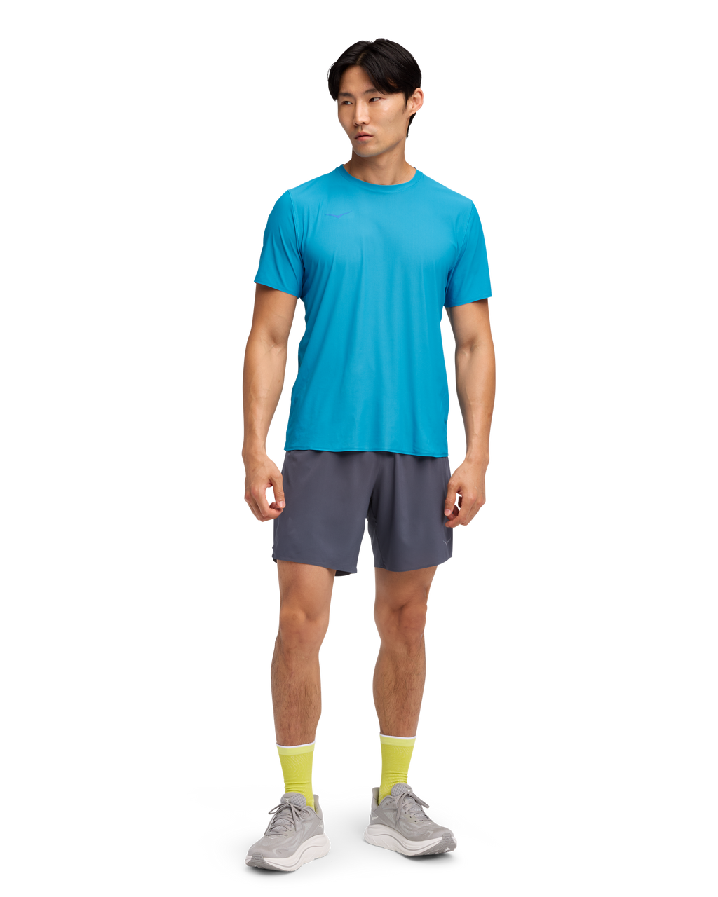 HOKA Airolite Short Sleeve 2.0 Hombre HOKA Blue — vista frontal