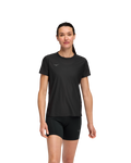 HOKA Airolite Short Sleeve 2.0 Mujer Black — vista lateral