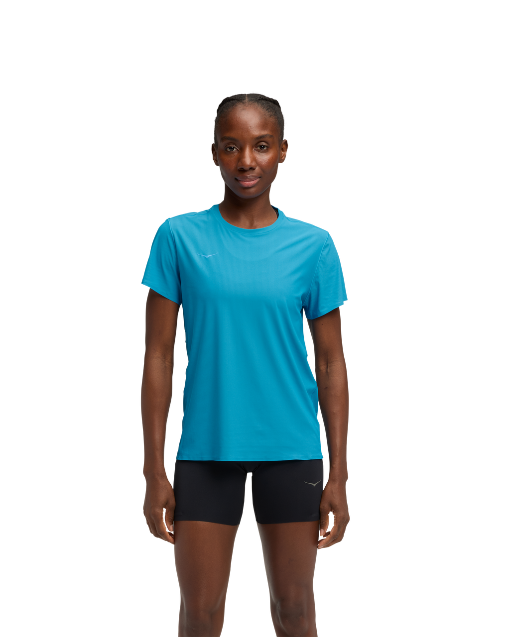 HOKA Airolite Short Sleeve 2.0 Mujer HOKA Blue — vista lateral
